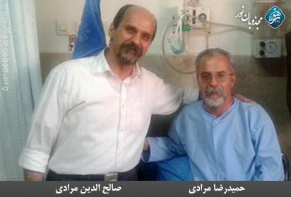 سکته قلبی و مغزی پدر یک درویش زندانی