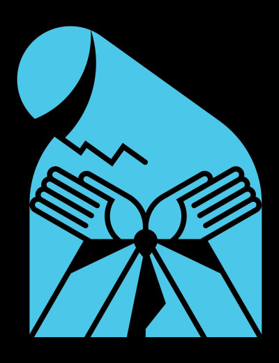 دومین پوستر کمپین کوچ دراویش به زندان اوین / با دست و چشم بسته به زندان می‌رویم