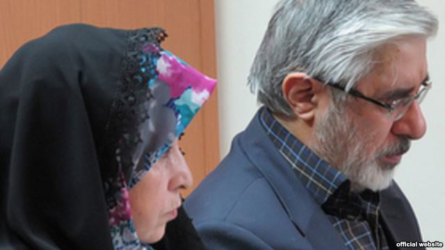 نگرانی ميرحسين موسوی نسبت به وضعيت سلامتی زهرا رهنورد