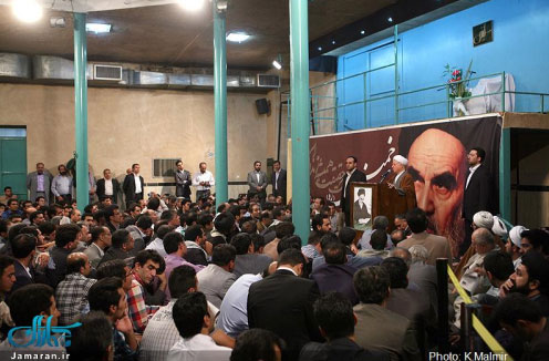 درخواست رفع حصر میرحسین، رهنورد و کروبی توسط خانواده های ایثارگران و شهدا در حضور هاشمی